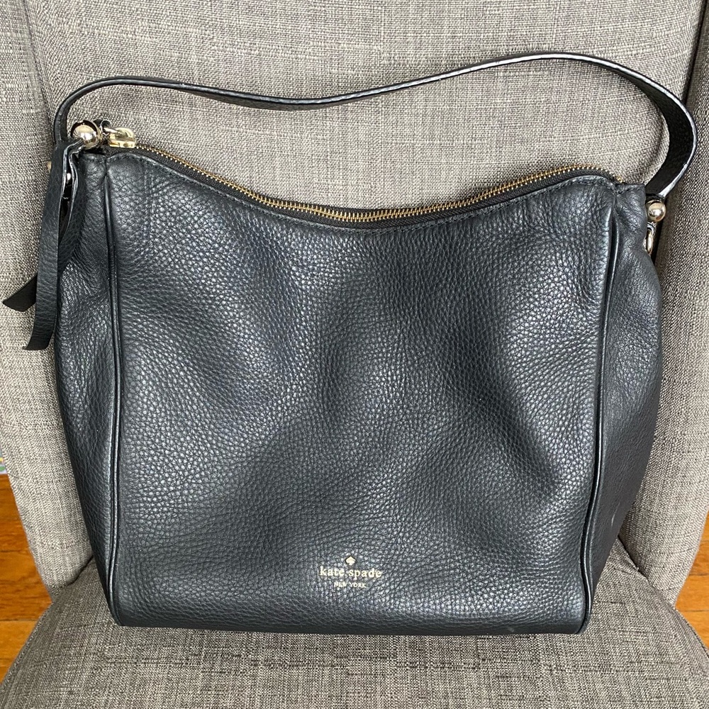 Kate Spade NY Black Satchel Over Shoulder/Hand